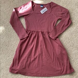 Old Navy Long Sleeve Pink Dress